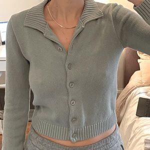 Brandy Melville Collared Sweater